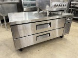 Migali 52” x 32” 2 Drawer Refrigerated Chef Base