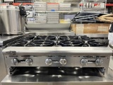 Imperial Countertop 6 Burner Gas Range