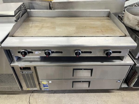 Everest 52” 2 Drawer Regrigerated Chef Base