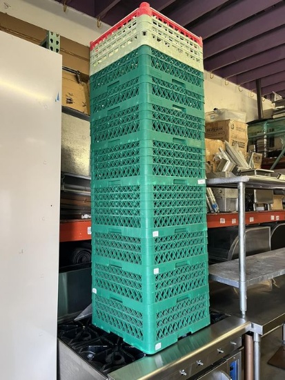 NSF Green Dishwasher Racks for Cups