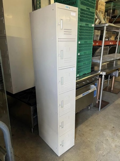 GSW 6 Doors Employee Locker