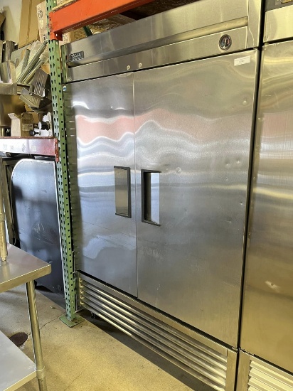 True 2 Door Reach In Refrigerator