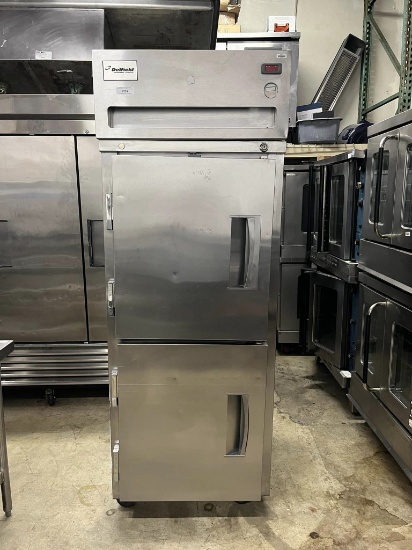 Delfield Single Split Door Refrigerator