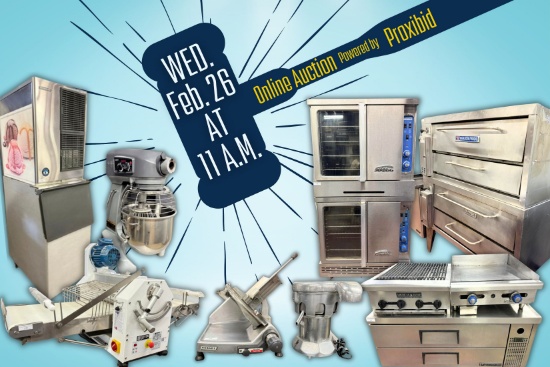 ONLINE RESTAURANT AUCTION!