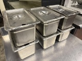 Stainless Steel Hotel Pans w/Lids