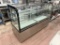 WOW Ultra 71” W x 27” D x 48” H Refrigerated Curved Glass Display Case