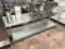 96” x 30” Stainless Steel Worktop Table w/Galvanized Bottom shelf