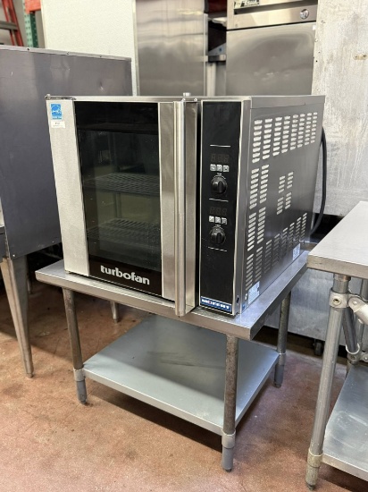 Turbo Fan Half Size Electric 220v 1PH Convection Oven w/Stand