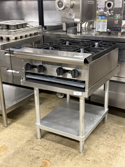 American Range 4 Burner Countertop Gas Range (Table not included)