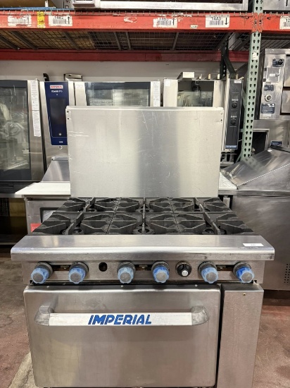 Imperial 36” 6 Burner Ramge w/Oven Below