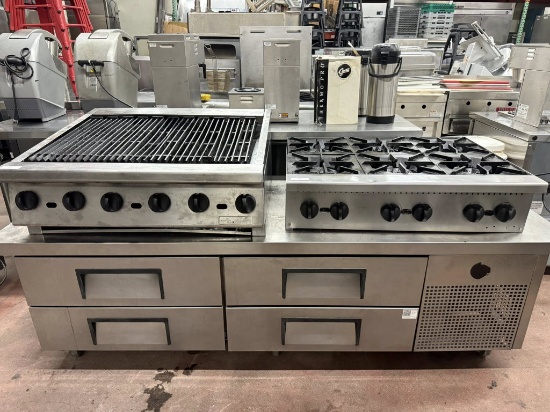 Garland 48" Countertop Gas Charbroiler