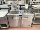 Atosa 48” 2 Door Worktop Refrigerator