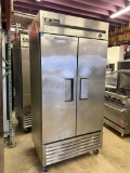 True 40” 2 Door Refrigerator Slim Fit