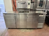 Infinity Model IBCRS-3D-SSD All Stainless Steel 3 Door Back Bar Cooler