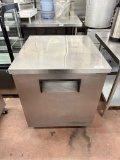 True 27” Single Door Worktop Refrigerator