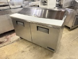 True 60” Sandwich Prep Table