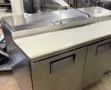 True 67” 2 Door Pizza Prep Table
