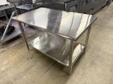 All Stainless Steel 48” x 30” Worktop Table