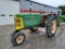 OLIVER MODEL 77 TRI-CYCLE NON ROPS TRACTOR, REAR WHEEL WEIGHTS, 1 SPOOL
