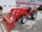 MASSEY FERGUSON 1250-4 ROPS TRACTOR / MF QUICK ATTACH LOADER