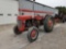 MASSEY FERGUSON NON ROPS TRACTOR W/ 3 CYLINDER PERKINS GAS, 6X2 TRANSMISSION