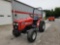 MASSEY FERGUSON MODEL 1428V-4 ROPS TRACTOR, FRONT WEIGHT BRACKET, 9X3 TRANSMISSION