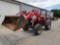 MASSEY FERGUSON MODEL 240-4 ROPS TRACTOR W/ QA LOADER, 6' BUCKET, 8X2 TRANSMISSION