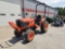 KUBOTA MODEL B7800-4 ROPS TRACTOR, 4X4, 3 RANGE HST TRANS, TOPLINK, DRAWBAR