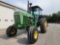 JOHN DEERE MODEL 4440 2WD CAB TRACTOR, COLD AIR, POWER QUAD TRANSMISSION, 2 SPOOL REAR