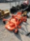 KIOTI 3PT 4' FINISH MOWER REAR DISCHARGE SN#10477 UNUSED