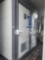 UNUSED BASTONE PORTABLE 110VOLT RESTROOM 2 STALLS W/ TOILET, SINK, LIGHTS & PAER TOWELL HOLDER