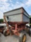 HEIDER GALVANIZED 275 BUSHEL GRAVITY BOX W/ 8 TON WAGON GEAR & AUGER
