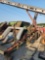 NEW IDEA 324 PULL 2-ROW CORN PICKER 8 BED HUSKIN ROLL W/ HYDRAULIC CORN HEAD LIFT W/ CYLINDER & HOSE