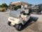 CLUB CAR, ELECTRIC GOLF CART W/ WINDSHIELD & CANOPY W/ REAR BED (AS IS) NEEDS BATTERY