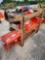 KING KUTTER UNUSED 7' 3PT ROTARY TILLER W/ SLIP CLUTCH (ORANGE)