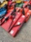KING KUTTER UNUSED XB DUAL TAIL WHEEL 4' 3PT ROTARY CUTTER, 45HP GEARBOX, SHEARPIN (RED)