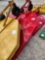 KING KUTTER UNUSED 6' 3PT ROTARY CUTTER W/ FLEX HITCH, 45HP GEARBOX, SHEARPIN (RED)