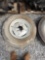 GOODYEAR 6.50-16 2 RIB TIRES W/ 6 LUG RIMS