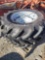 2- GOODYEAR 14.9-R24 RADIAL AG TIRES W/ 8 LUG RIMS (2X=$)