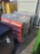 UNUSED DIGGIT TOOL CABINET W/ 10 DRAWERS ON WHEELS ORANGE & BLACK
