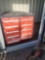 UNUSED DIGGIT TOOL CABINET W/ 10 DRAWERS ON WHEELS ORANGE & BLACK