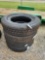 4- GOODYEAR 11R-22.5 RADIAL LOADE RANGE H TRUCK TIRES UNUSED (4X=$)