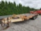 GENERAL 8'WX18'L 3 AXLE TAG ALONG TRAILER W/ RAMPS 3 AXLE BRAKE, SPARE TIRE & WHEEL GVW 22600LBS