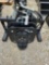 BLUE DAIMOND SKID STEER HYDRAULIC VIBRATING POST DRIVER W/ TITL W/ HOSE & FITTING USED SN#154867