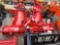UNUSED KING KUTTER 3PT 7' ROTARY TILLER W/ SLIP CLUTCH RED