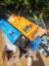 PALLET OF ELECTRIC YARD TOOLS & HART CHAINS SAW