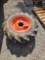 2- GOODYEAR 8.3-16 AG TIRES W/ 6 LUG RIMS (2X=$)