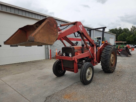 MASSEY FERGUSON MODEL 253-2 ROPS TRACTOR, 8X2 TRANSMISSION, 1-SPOOL REMOTE