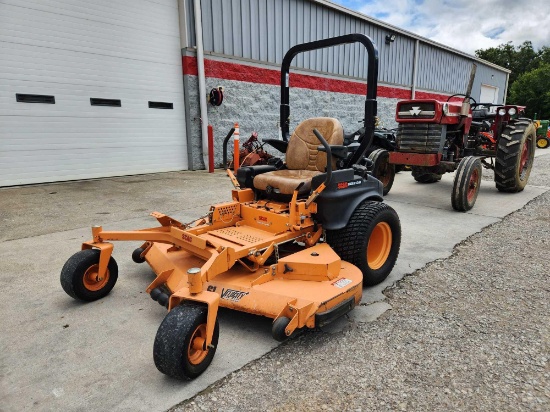 SCAG MODEL TIGER CAT HEAVY DUTY ROPS ZERO TURN MOWER W/ 61" DECK