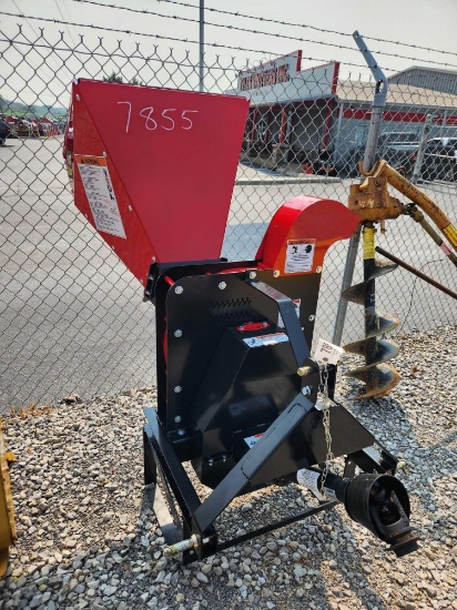 NORTHTRACK 3PT PTO WOOD CHIPPER W/ SHEARPIN PTO (LIKE NEW) SN#022172287